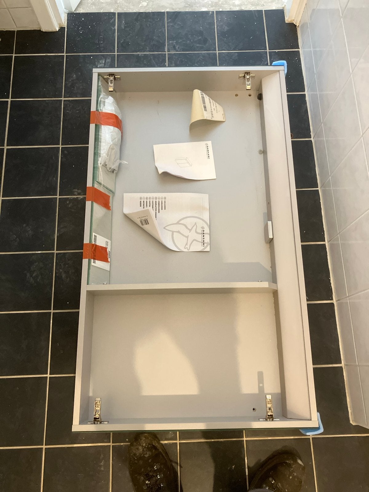 Spiegelkast voor badkamer - zo goed als nieuw, Ophalen, Spiegelkast, 100 tot 150 cm, Zo goed als nieuw