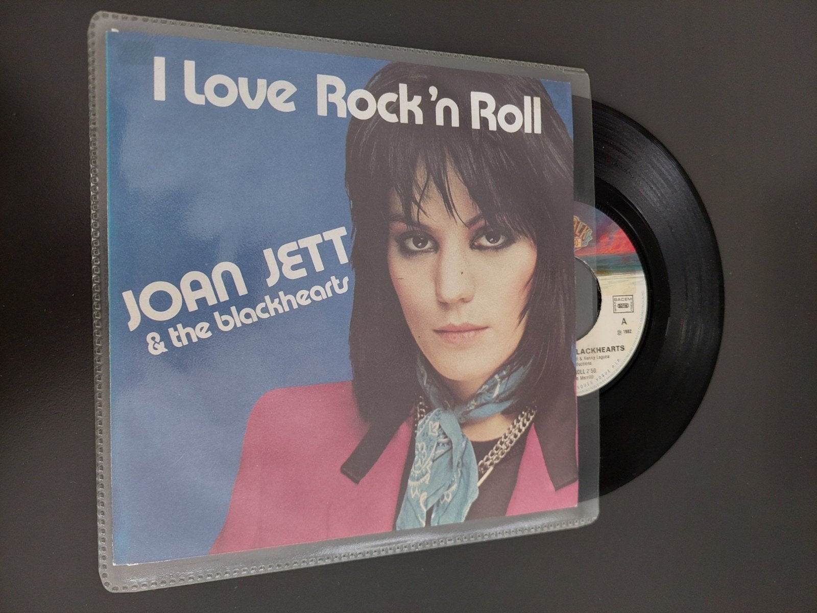 joan jett & the blackhearts i love rock 'n roll, Ophalen of Verzenden, Gebruikt, 7 inch