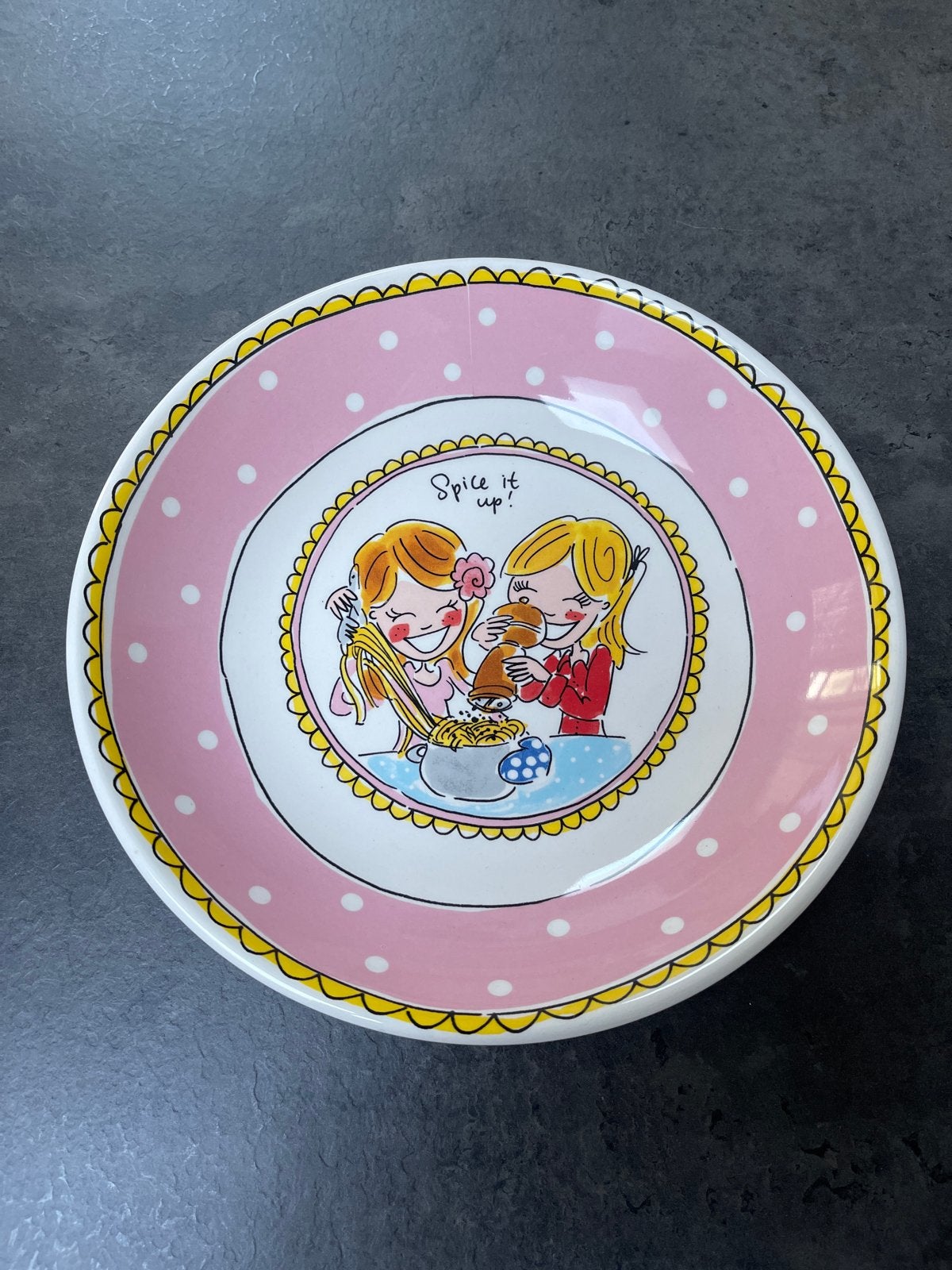 Diep Bord/schaal Blond Amsterdam - Nieuwstaat, Ophalen, Keramiek, Nieuw, Bord(en)