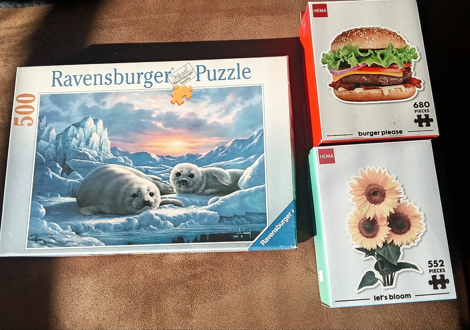 Diverse puzzels: Ravensburger, HEMA en meer (500-680 stukjes, Ophalen, Gebruikt