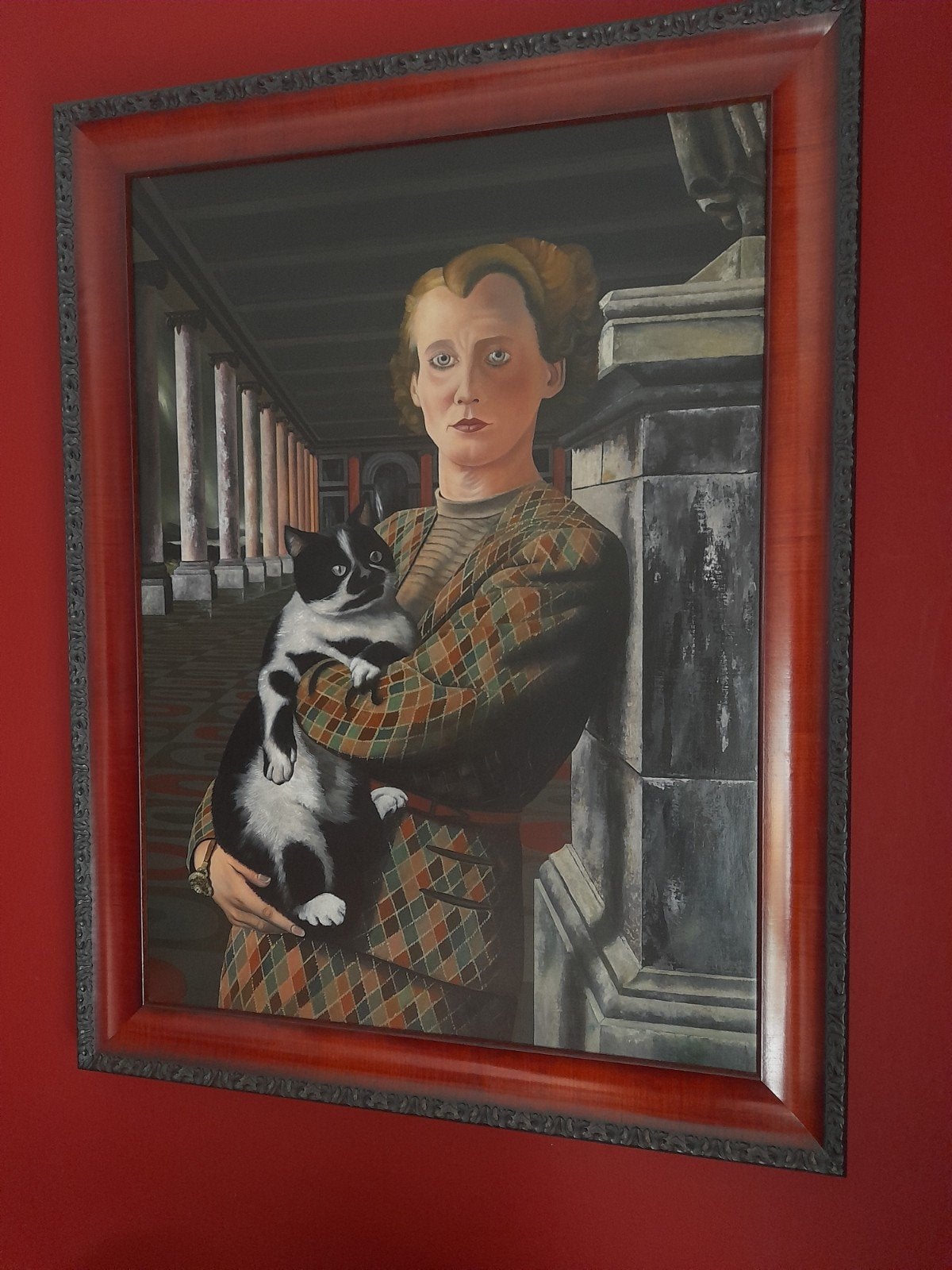 schilderij Carel Willink, Antiek en Kunst, Ophalen, Acrylverf, Doek, Portret of Personen