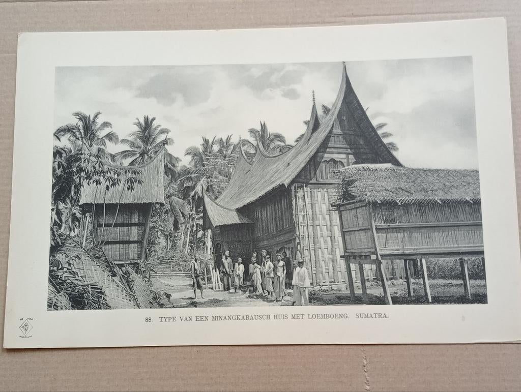 Fotogravure Indonesië Indonesia 1910 Sumatra, Ophalen of Verzenden