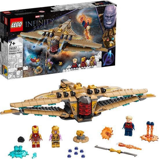 Lego 76237 marvel sanctuary II thanos’ schip NIEUW ONGEOPEND, Ophalen of Verzenden, Nieuw