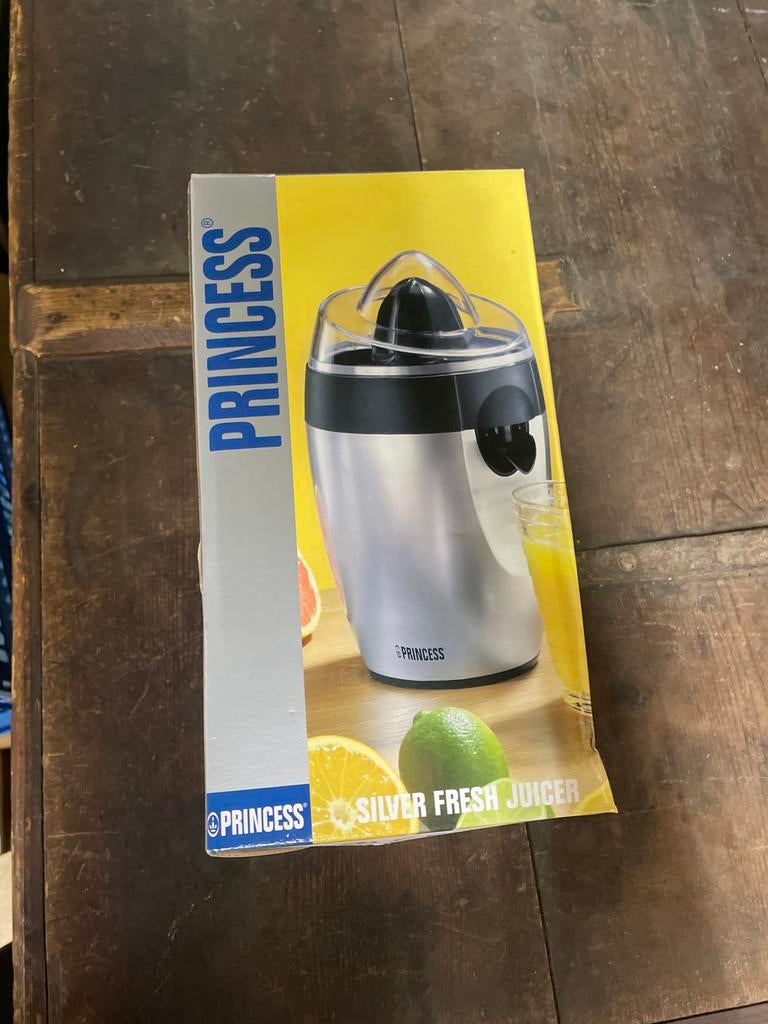 Princess Silver Fresh Juicer - Nieuw in doos, Ophalen, Nieuw, Elektrisch, Sapcentrifuge