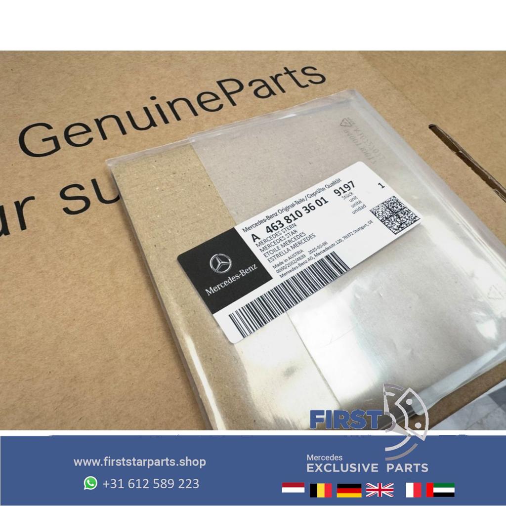 W463 STER Kofferbak LOGO achterklep G KLASSE G63 G63s EMBLEE, Gebruikt, -, Ophalen of Verzenden, -
