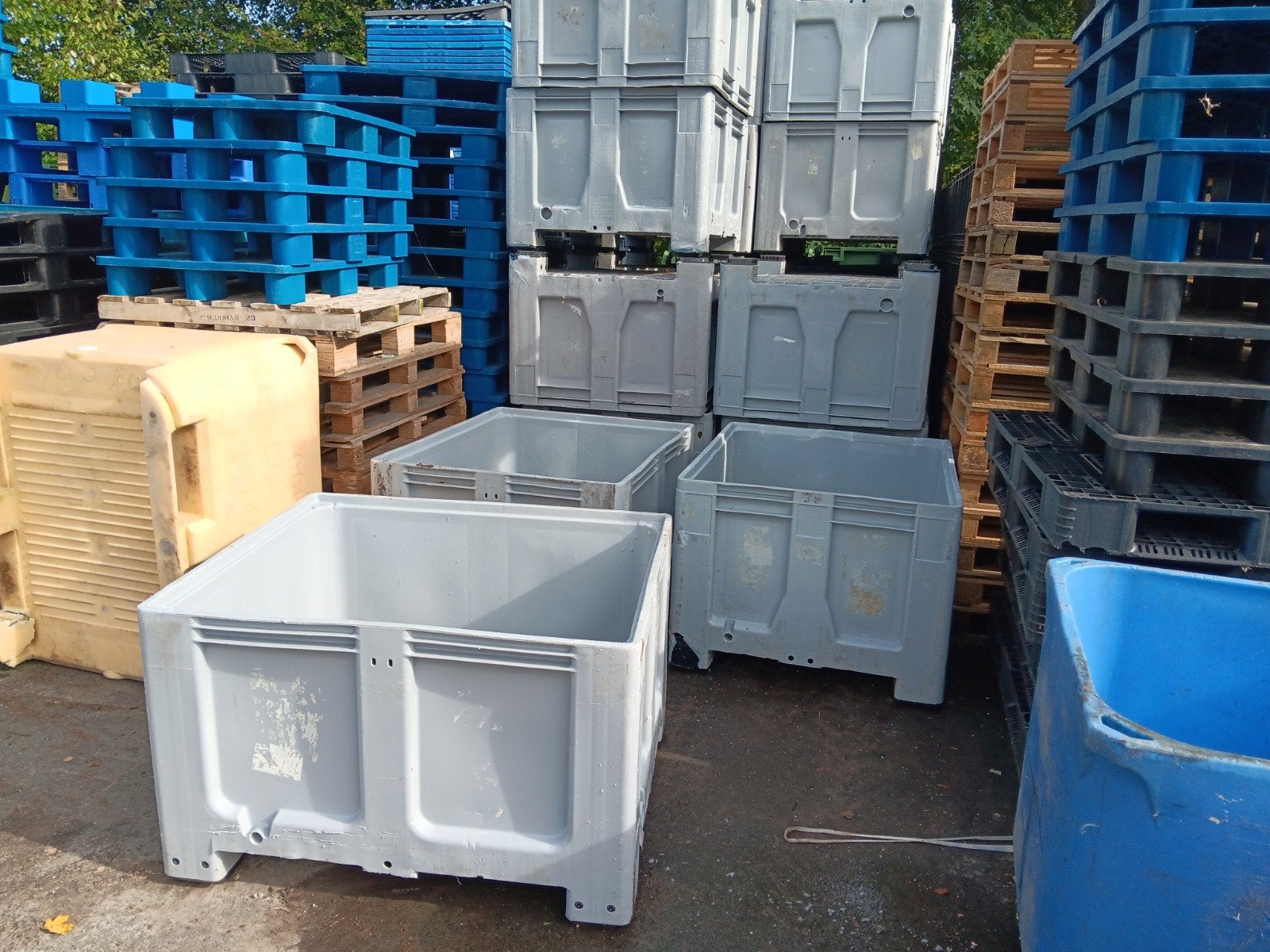 hooibak / slowfeeder/ palletbox, Ae, Gebruikt, Ae, Ophalen of Verzenden