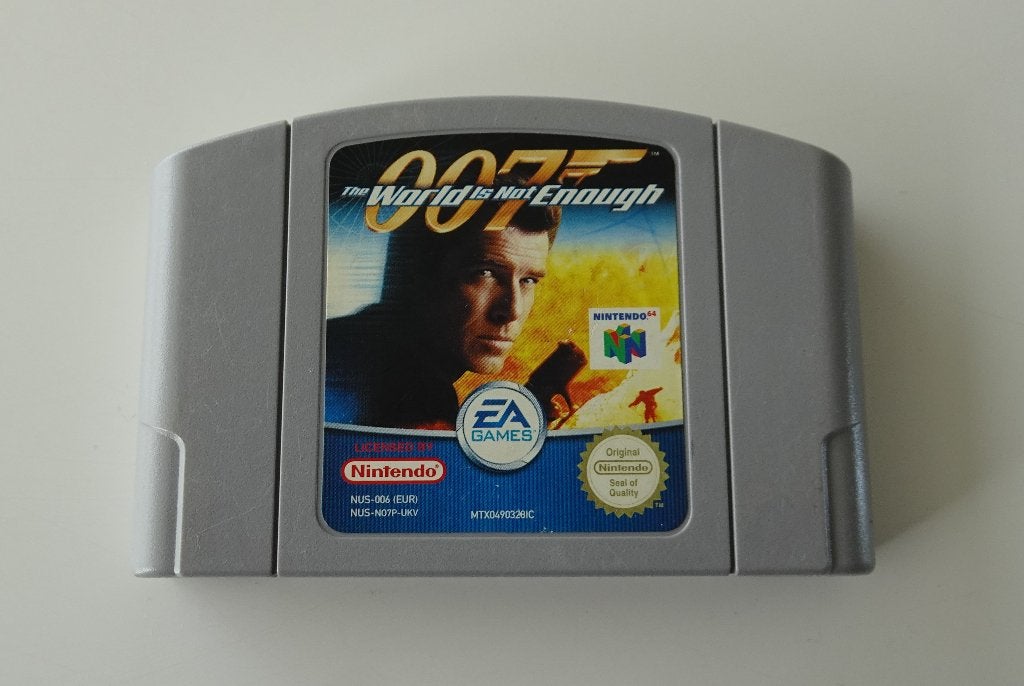 007: The World is Not Enough voor Nintendo 64, Spelcomputers en Games, Games | Nintendo 64, 1 speler, Ophalen, Zo goed als nieuw