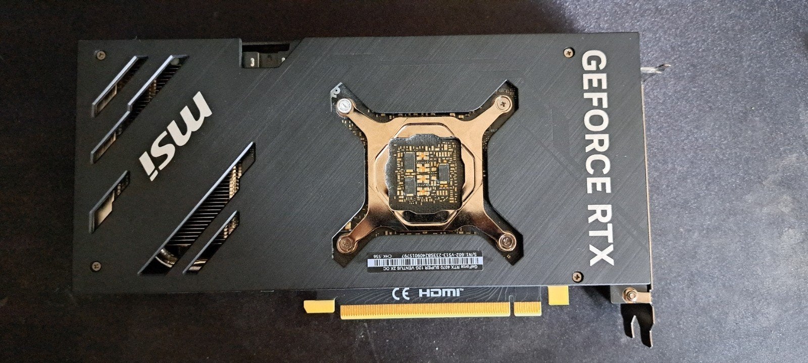 MSI VENTUS GeForce RTX 4070 SUPER 12G 2X OC, Computers en Software, Videokaarten, Ophalen, GDDR6, PCI