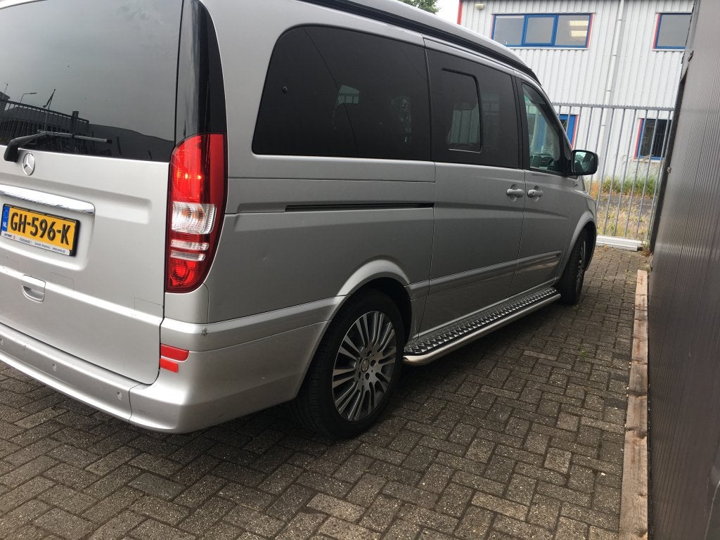 Mercedes Viano sidebars met traanplaat, Auto diversen, Niet ingevuld, Niet ingevuld, Niet ingevuld