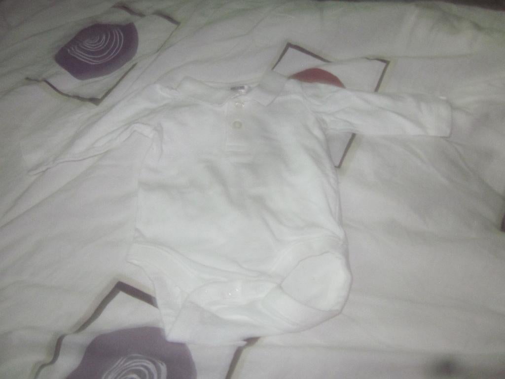 Nieuw wit rompertje met polokraagje Zara mini maat 56, Kinderen en Baby's, Nacht- of Onderkleding, Jongetje of Meisje, Nieuw, Ophalen of Verzenden