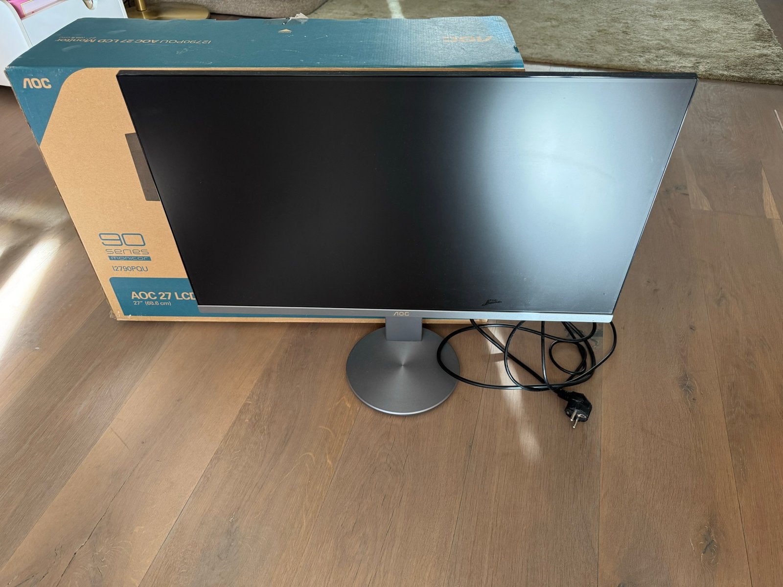 AOC I2790PQU 27 inch Full HD IPS Monitor, Computers en Software, Monitoren, Ophalen, IPS, In hoogte verstelbaar, Full HD