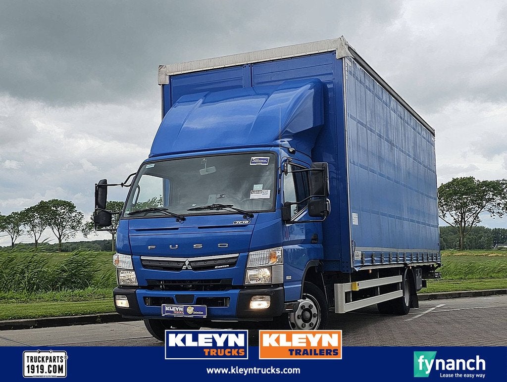 FUSO CANTER 7C18 manual airco lift, Euro 6, Blauw, Bedrijf, 175 pk