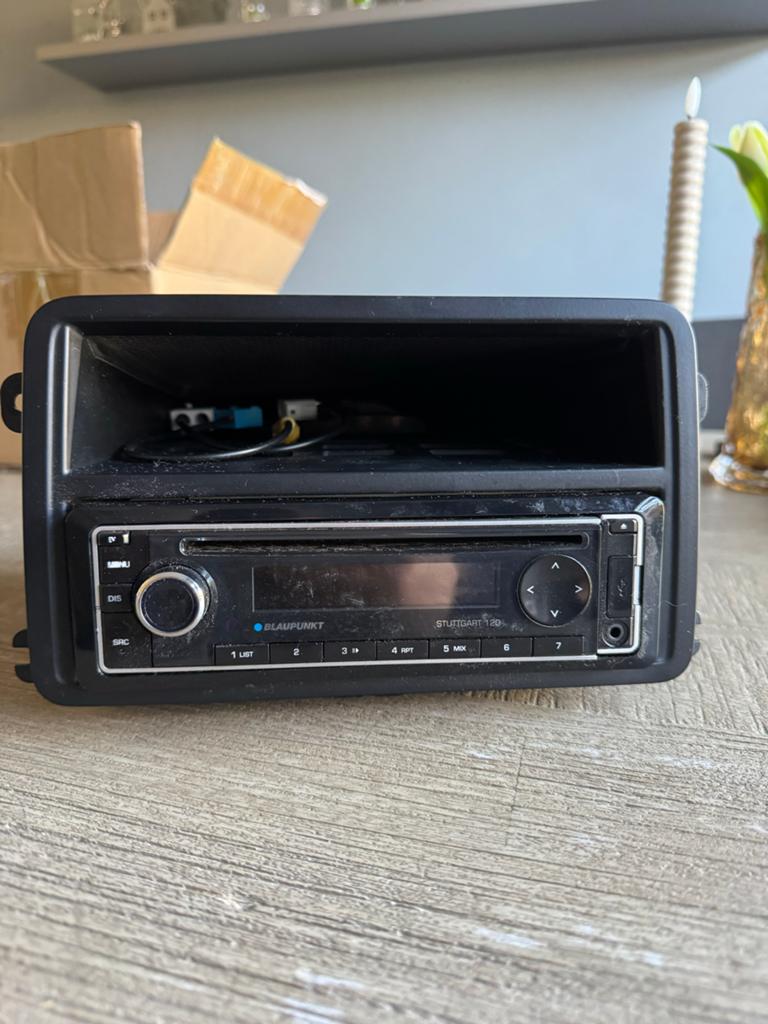 Volkswagen Radioframe met Blaupunkt Radio, Ophalen, Gebruikt