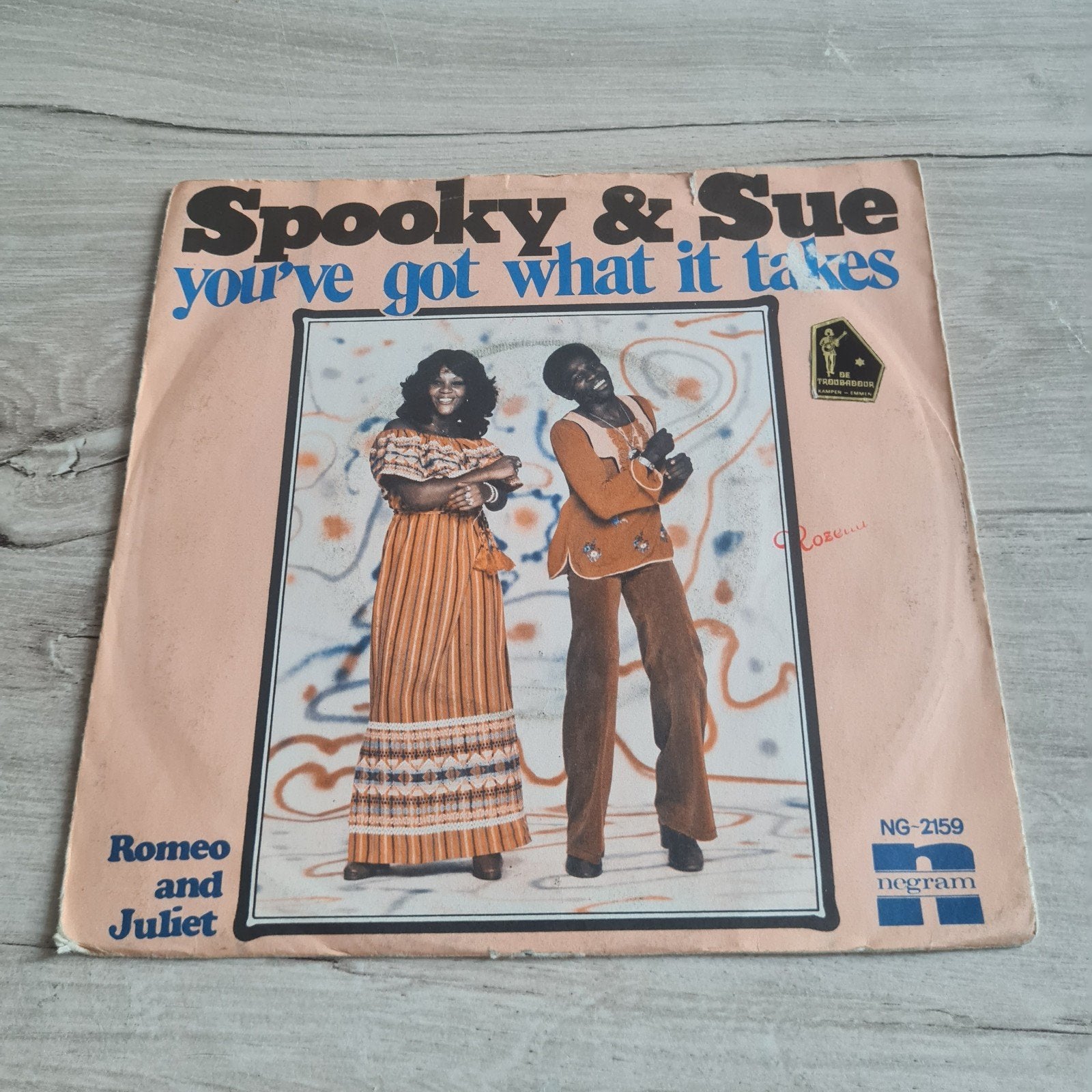 Spooky & Sue - You've Got What It Takes / Romeo and Juliet, Gebruikt, 7 inch, Ophalen of Verzenden, Pop