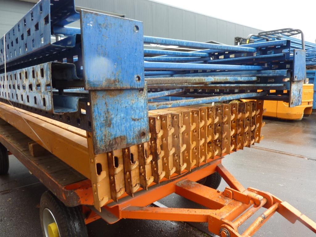 Palletstelling / stelling Duwic 3 secties afm. 850x110x360cm, Gebruikt, Handelsonderneming Hendriksen, Ophalen of Verzenden, Munstermanstraat 6 - Hal 3 - Silvolde
