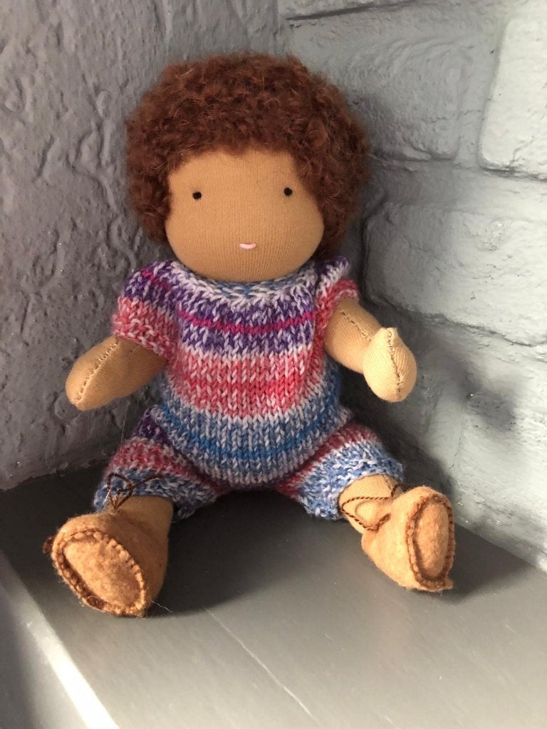 Zonnekindpop Babypopje 5 - 25cm / Antroposofisch popje, Verzenden, Nieuw, Babypop