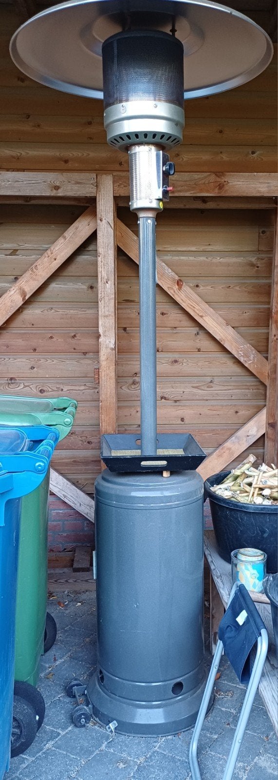 Heater, excl. gasfles., Ophalen, Zo goed als nieuw