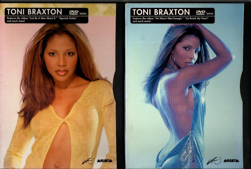 Toni Braxton - 2 x DVD-Single e/o/ CD, Alle leeftijden, Ophalen, Gebruikt, Muziek en Concerten