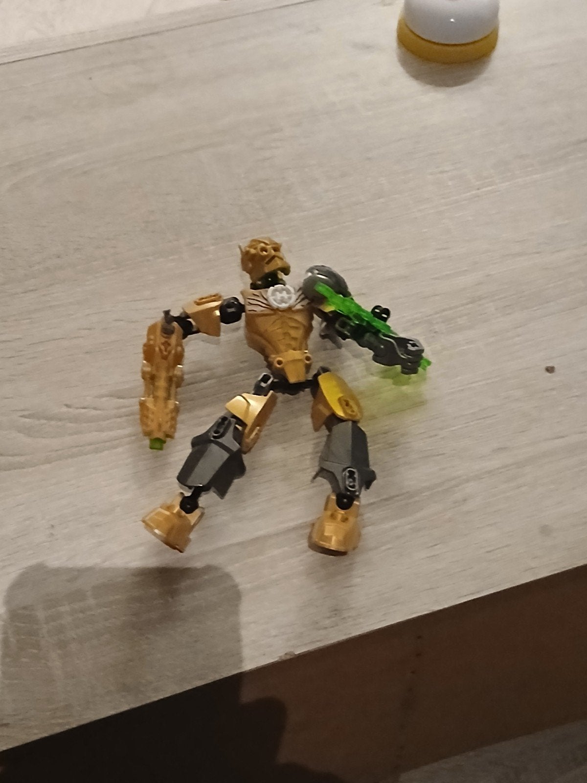 Gouden robot actiefiguur, Ophalen of Verzenden, Gebruikt, Overige merken
