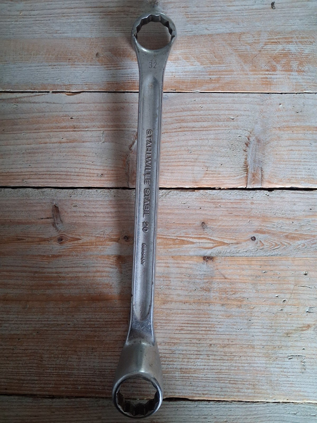 Stahlwille Stabil 20 Ringsleutel 30x32 mm, Ophalen of Verzenden, Gebruikt, Sleutel/ratel, Overige merken