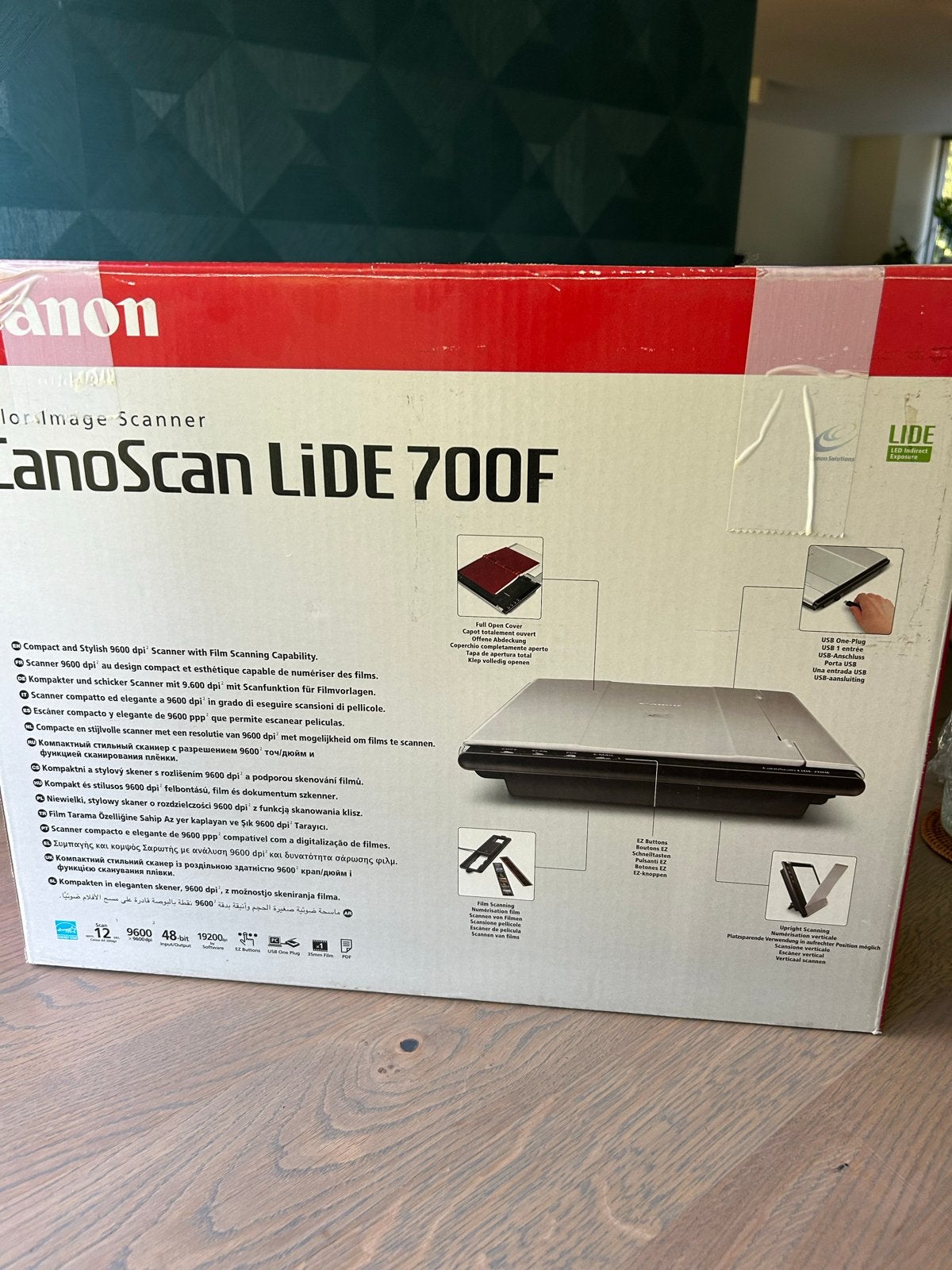 Canon CanoScan LiDE 700F Flatbedscanner met filmscan, Ophalen, Zo goed als nieuw, Flatbedscanner