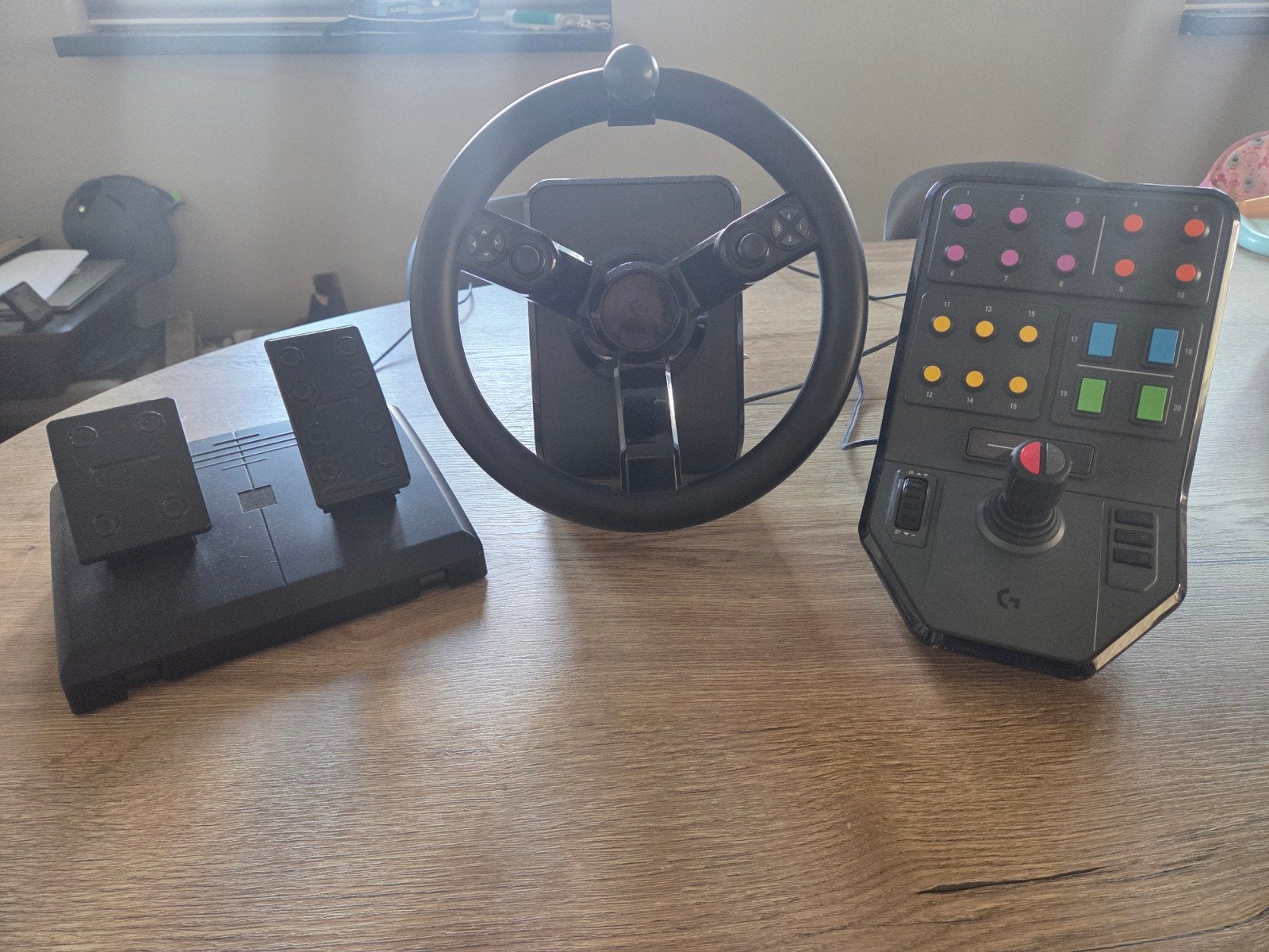 Logitech Heavy Equipment bundel voor Farming Simulator games, Ophalen, Zo goed als nieuw, Logitech