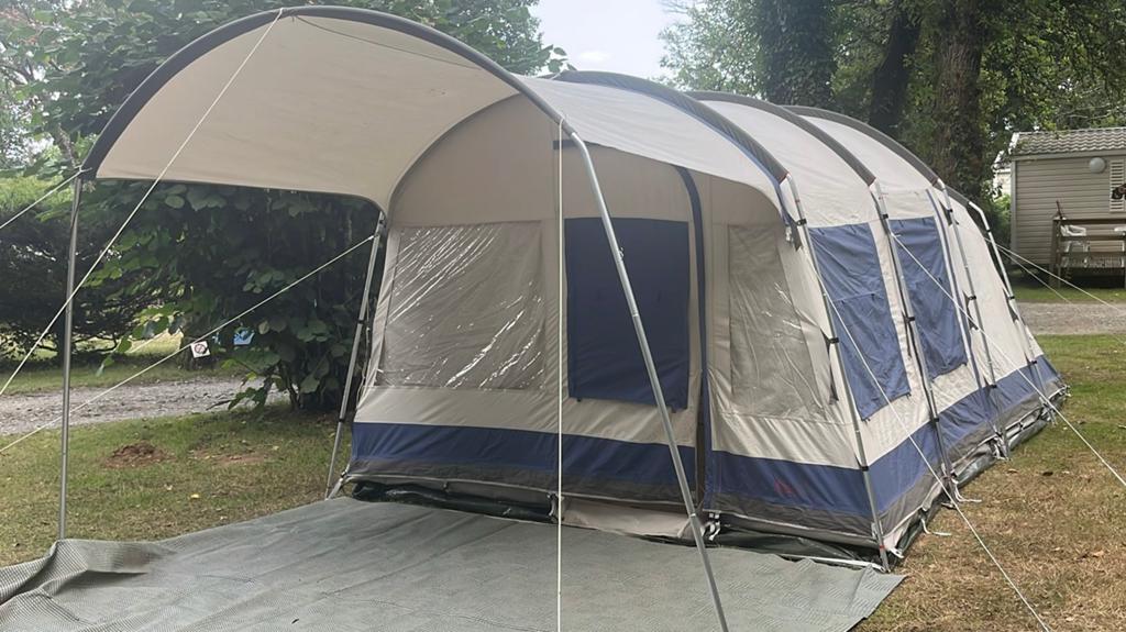 Aspen 4 Redwood tunneltent in goede staat, Ophalen, Gebruikt, Tot en met 4