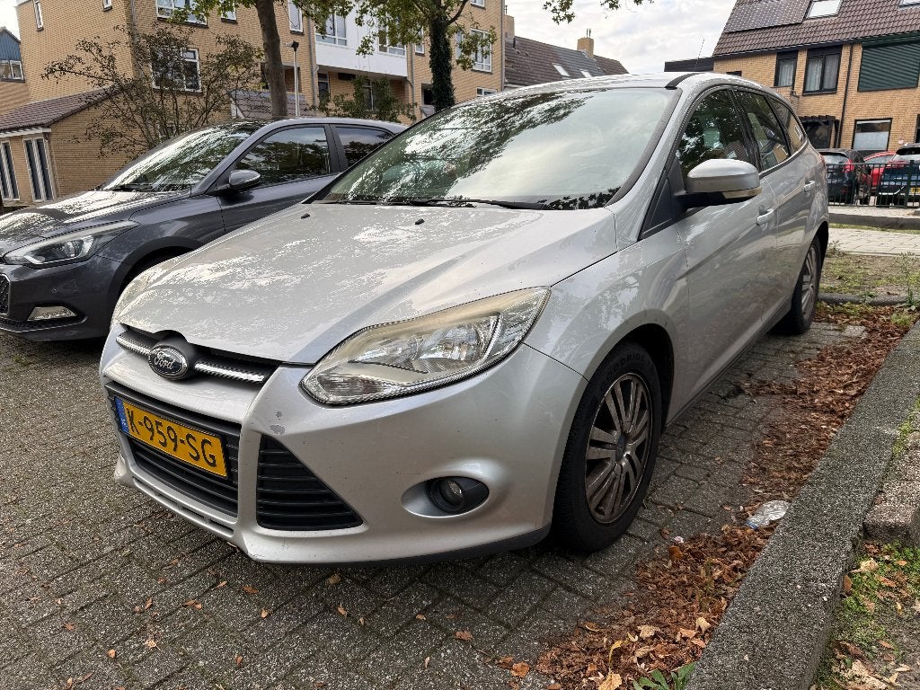 Ford Focus 1.6 Ti-vct 77kw Station Wagon 2011 Grijs, Auto's, 1596 cc, Zwart, 4 cilinders, 1207 kg