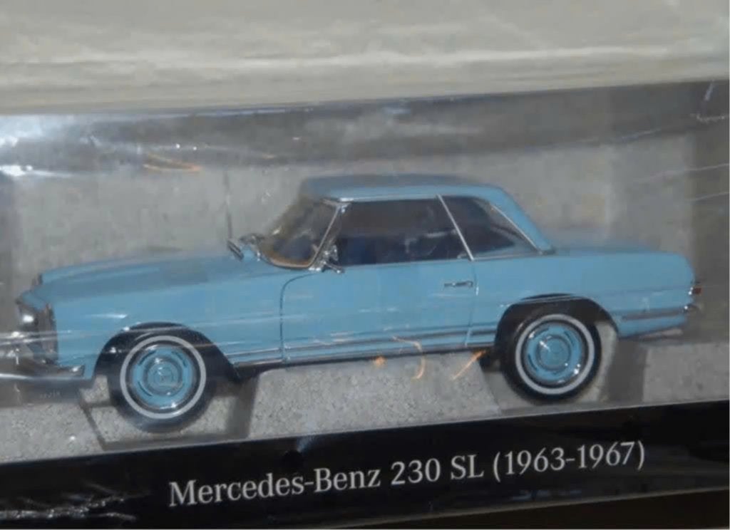 1:18 MERCEDES SL PAGODE horizon blue Norev dealer editie WRH, Hobby en Vrije tijd, Modelauto's | 1:18, Verzenden, Zo goed als nieuw