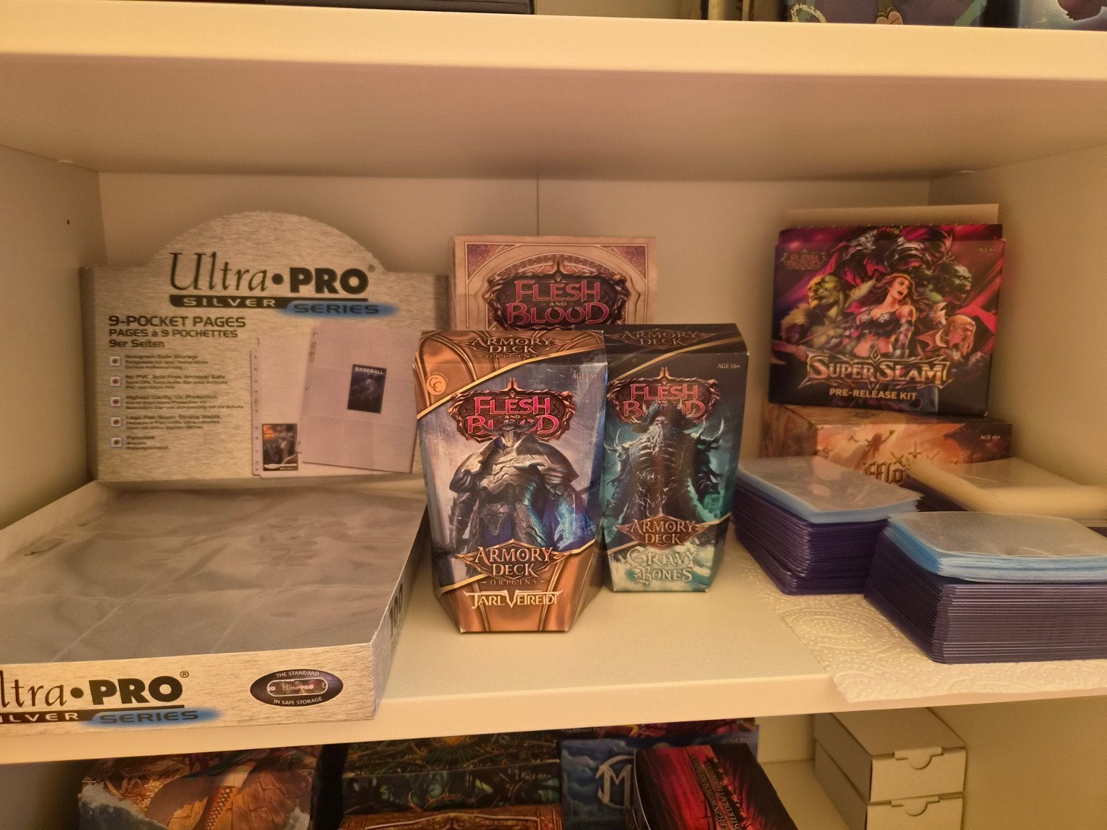 Flesh and Blood TCG Collectie, Hobby en Vrije tijd, Ophalen of Verzenden, Zo goed als nieuw, Overige typen