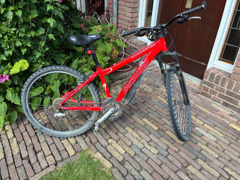 Specialized mountainbike, Fietsen en Brommers, Fietsen | Jongens, Gebruikt, Velgrem, Versnellingen, Specialized