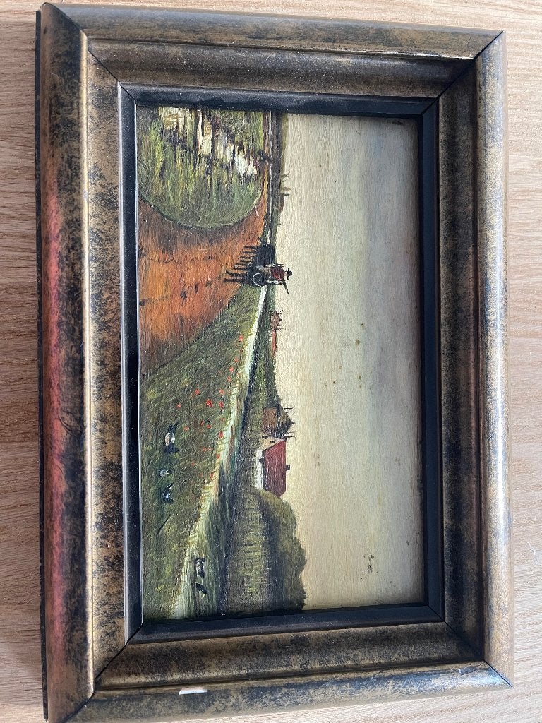 Jacht, Paneel, Oud hollands, Bijzondere lijst, Ophalen of Verzenden