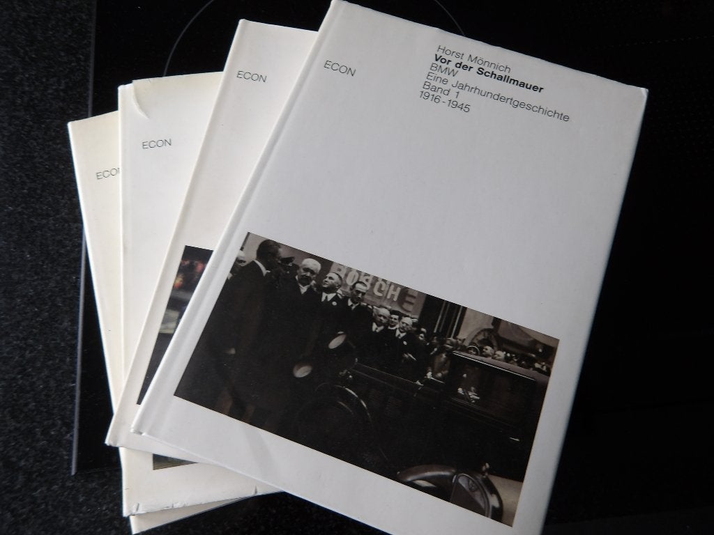 BMW Historie boeken ECON Set van 4 uitgaven zeldzaam!, Boeken, Ophalen of Verzenden, Zo goed als nieuw, Horst Mönnich, Paul Simsa