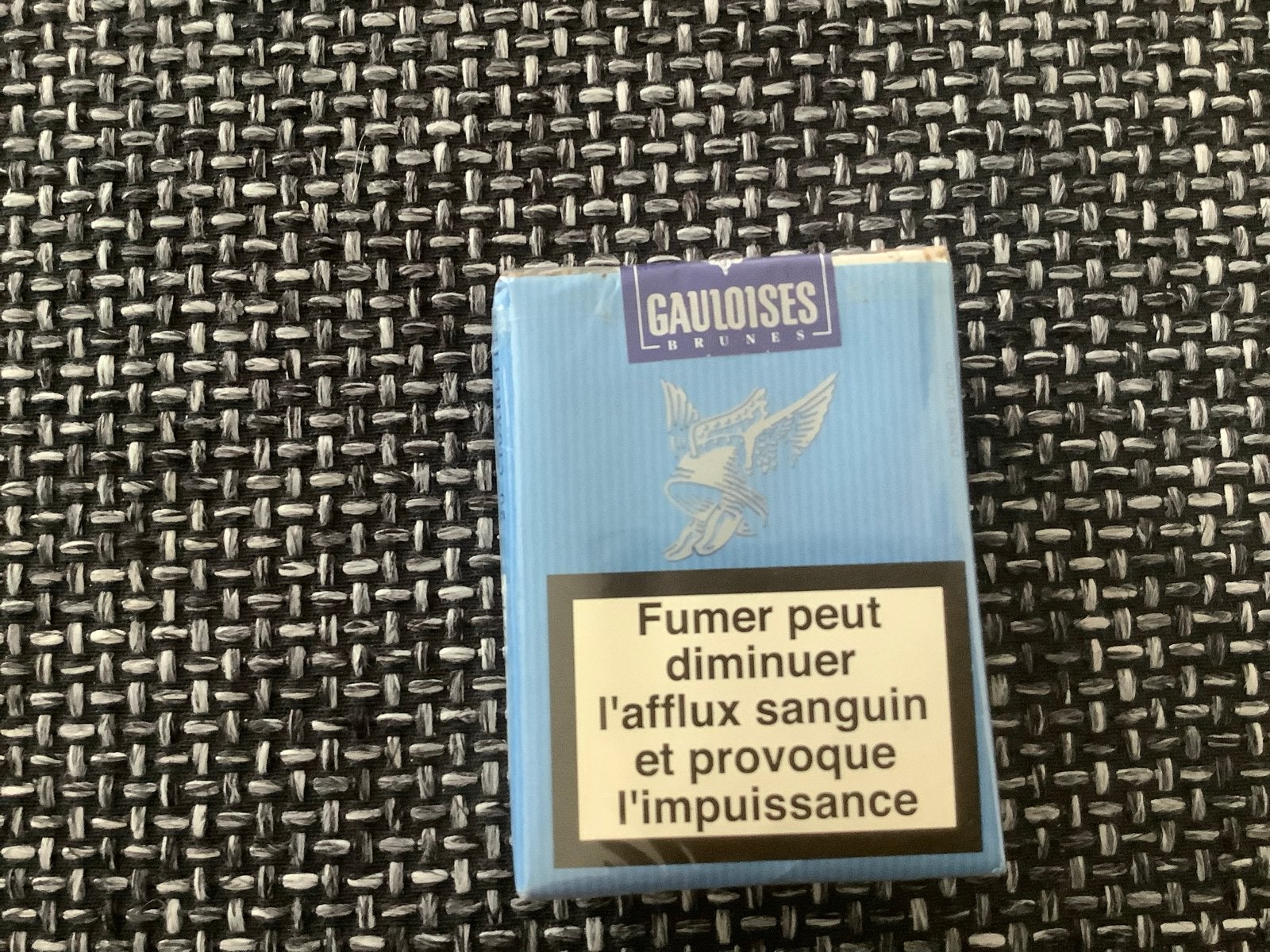Gauloises Brunes sigarettenpakje  vol, Ophalen of Verzenden, Nieuw, Tabaksdoos of Verpakking