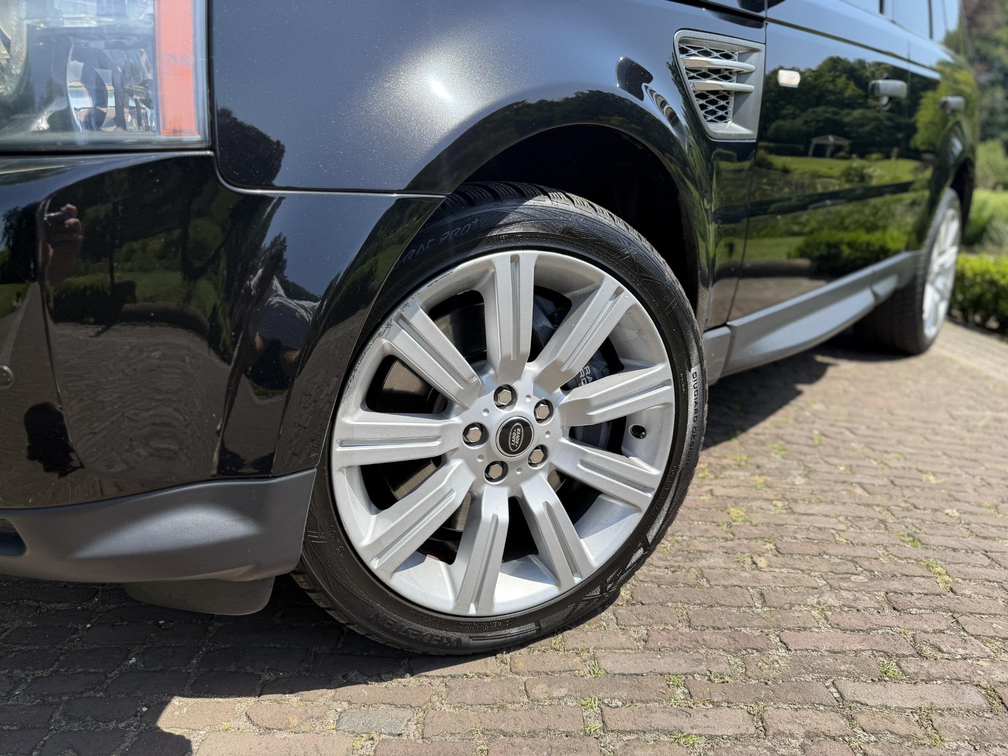 Land Rover Range Rover Sport 5.0 V8 Supercharged Autobiograp, Auto's, Land Rover, Automaat, Euro 5, Stof, Gebruikt