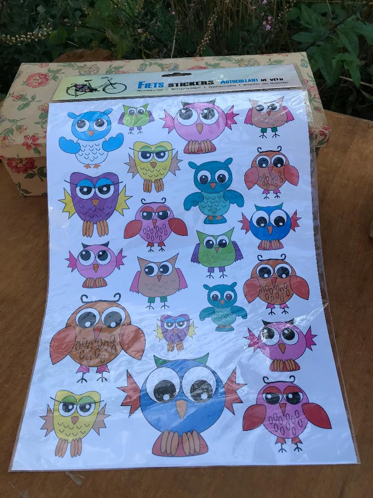 Fiets stickers Nieuw Weerbestendig, Ophalen of Verzenden, Nieuw, Dier en Natuur