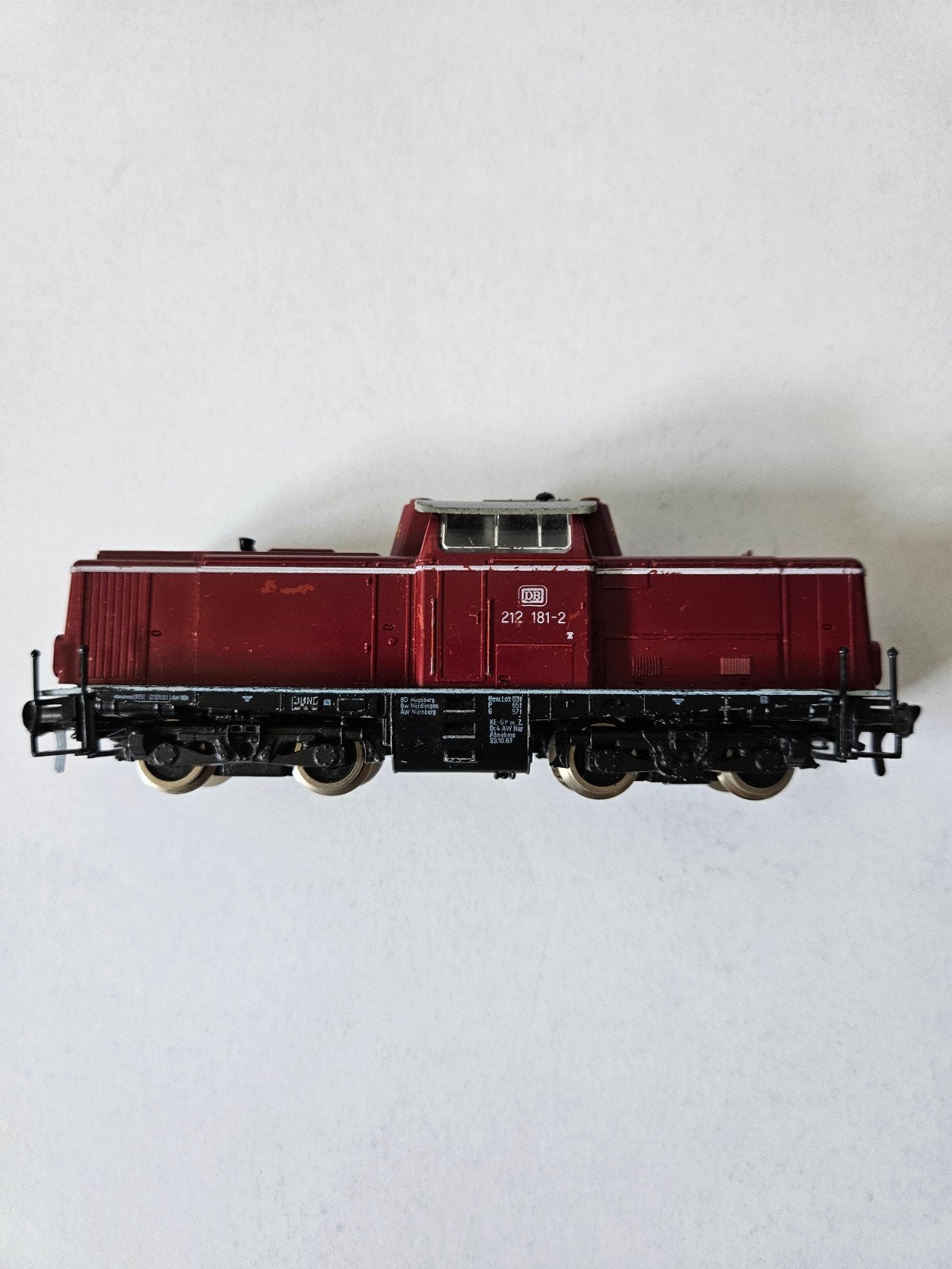 Fleischmann 4230 Diesellocomotief BR 212 DB, Gebruikt, Fleischmann, Ophalen of Verzenden, Gelijkstroom