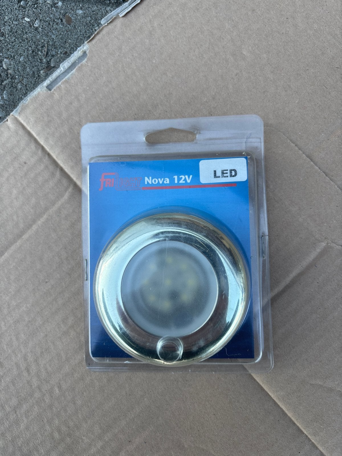 Frilight Nova 12V LED inbouwlamp goud, Ophalen of Verzenden, Nieuw, Binnenverlichting