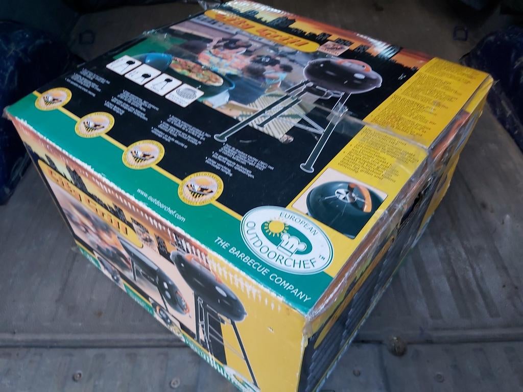 Houtskoop BBQ nieuw in verpakking, Nieuw, Ophalen of Verzenden, Nb, Nb