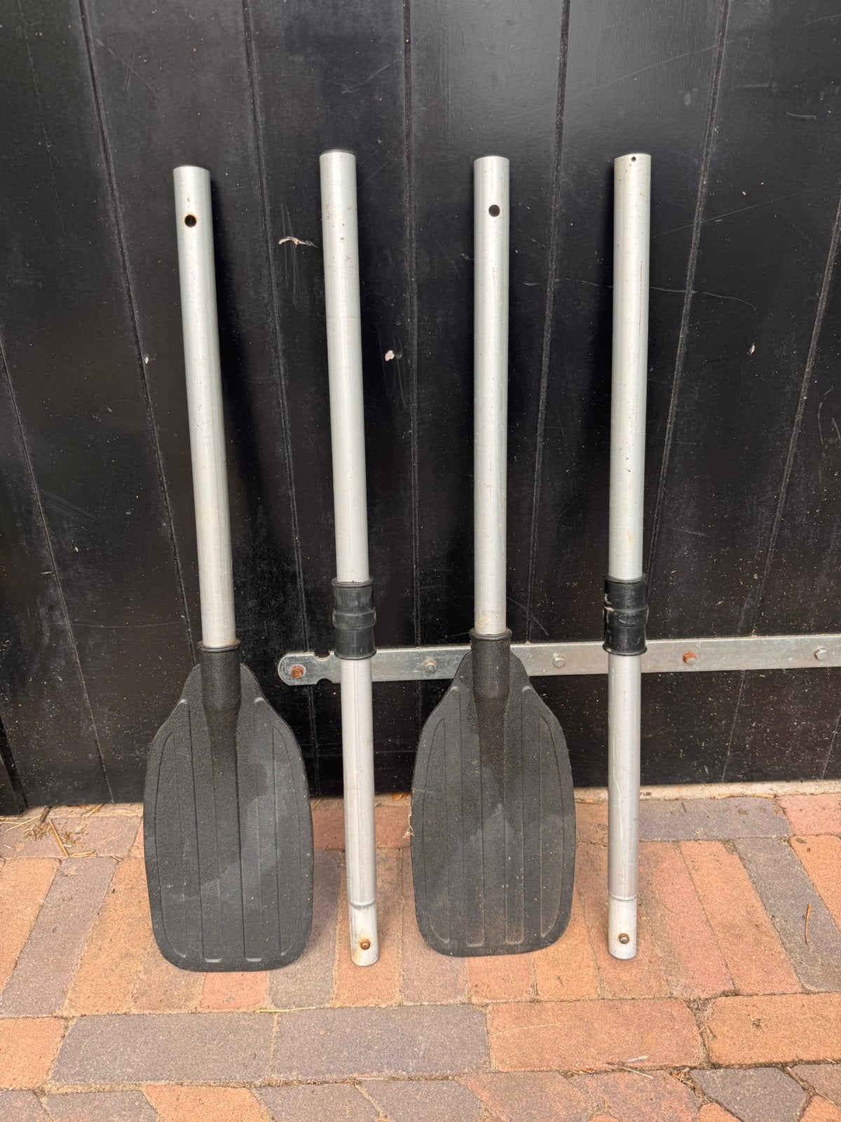 Deelbare aluminium peddel, Watersport en Boten, Ophalen, Gebruikt