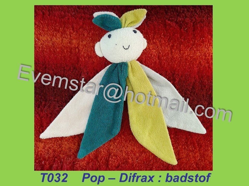 T032 Pop - Difrax : Badstof Nar / Harlekijn, Ophalen, Zo goed als nieuw, Overige typen