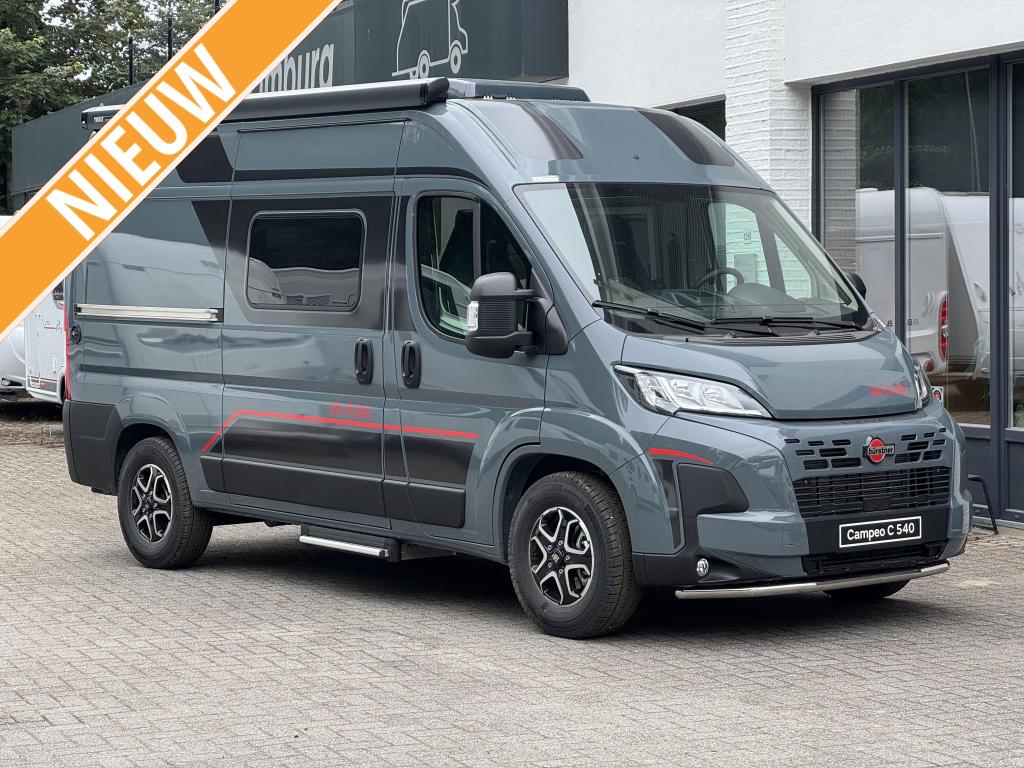 Bürstner Campeo C Skyline 540 , AUTOMAAT, OUTLETPRI, Caravans en Kamperen, Campers, Automaat, Ringverwarming, Fiat, Tot en met 2