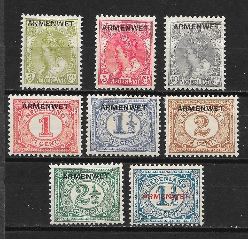 Dienst 1-8 ongebruikt cw 225,00, Ophalen of Verzenden