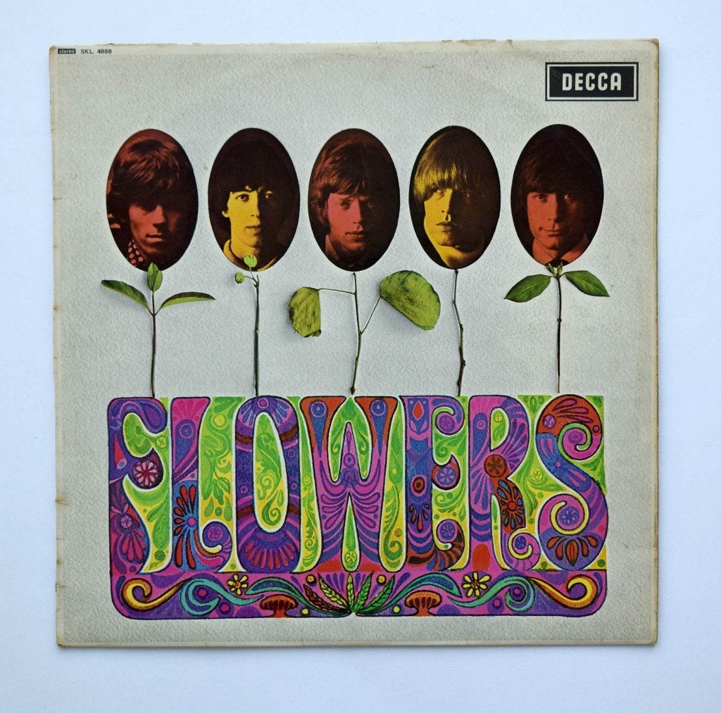 The Rolling Stones, Flowers, Vinyl,1967, LP, Gebruikt, Verzenden, Originele persing