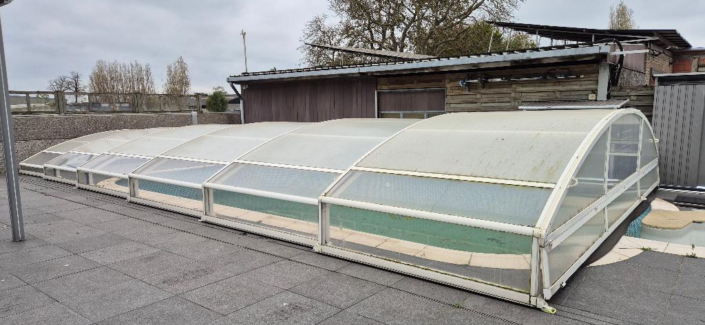 Zwembadoverkapping Abrideal, Tuin en Terras, Zwembad-toebehoren, Ophalen, Gebruikt, Overige typen