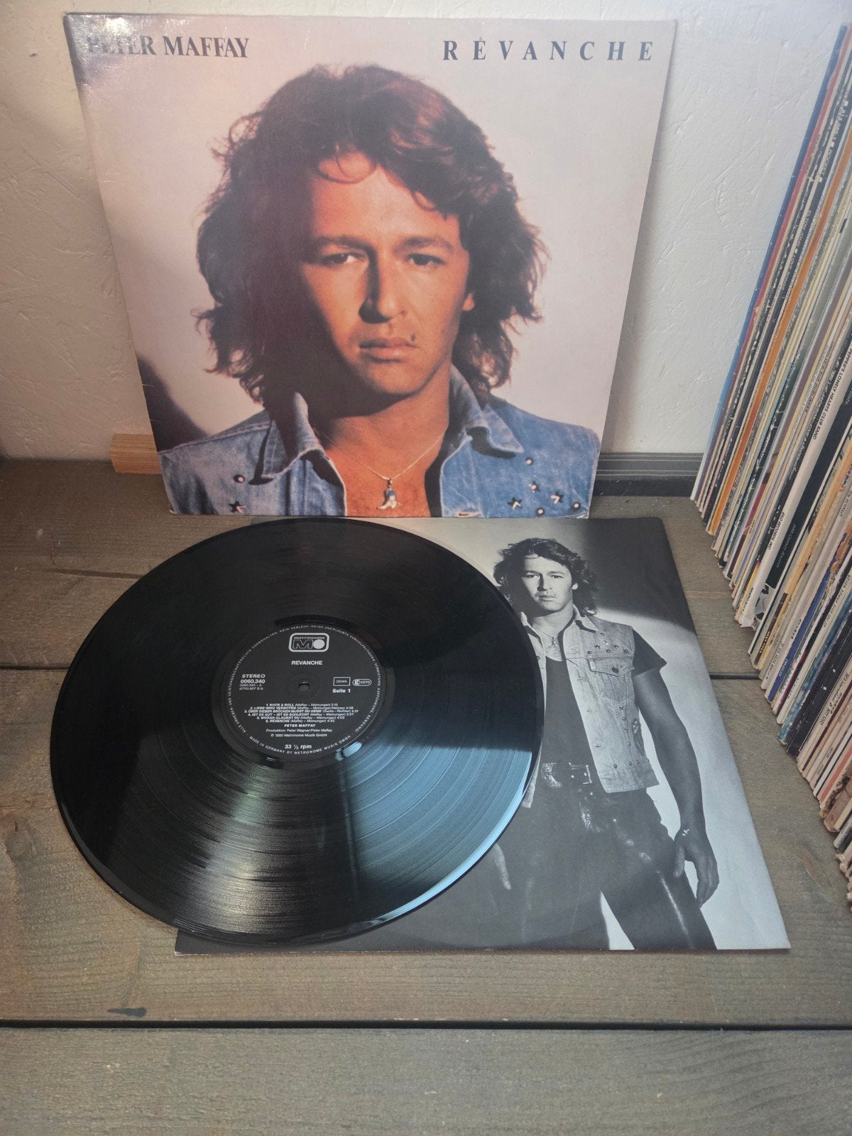 Peter Maffay - Revance LP (1982) - Classic Rock Vinyl, LP, Ophalen of Verzenden, Zo goed als nieuw, Classic Rock