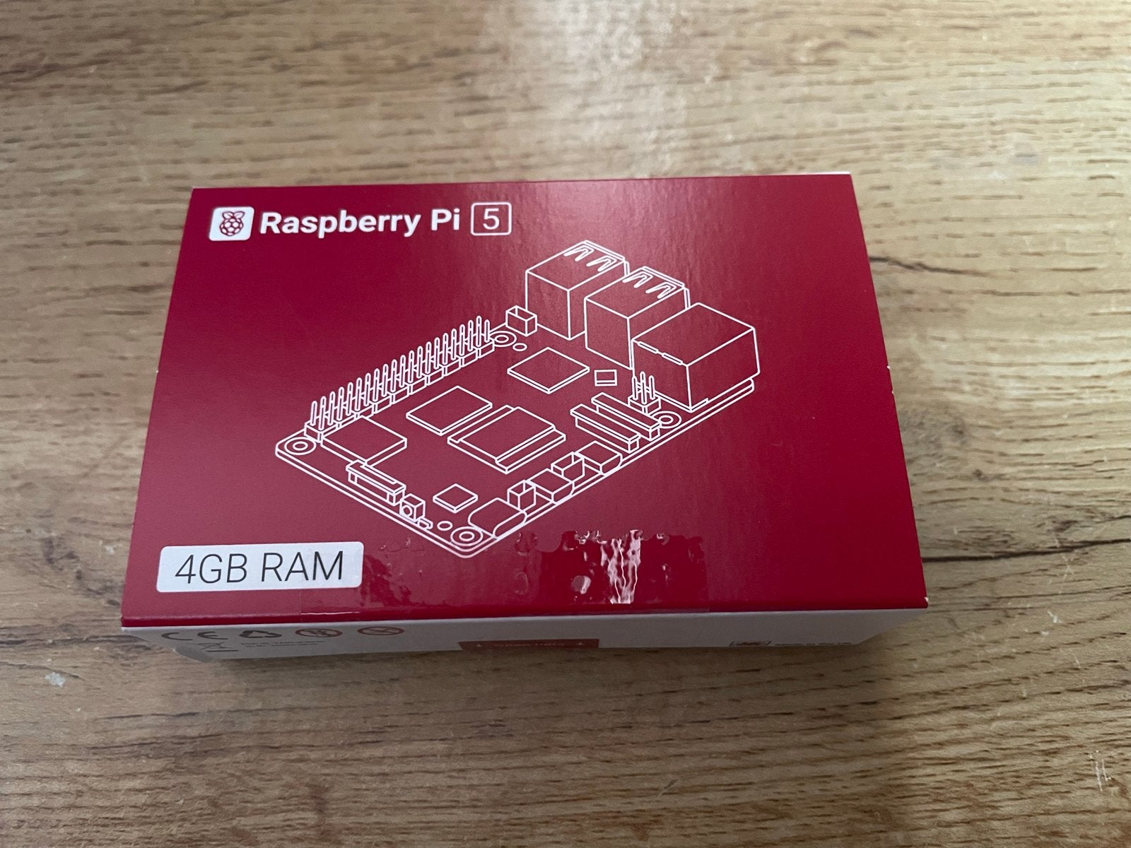 Raspberry Pi 5 - 4GB RAM - Nieuw in doos, Ophalen of Verzenden, Nieuw, Gaming, 2 tot 3 Ghz