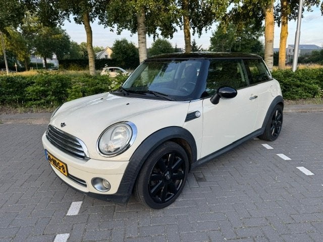 Mini 1.6 16V Cooper, Airco, 2008, Apk 08-2027 Goede Staat!!, Auto's, Mini, Voorwielaandrijving, Stof, 4 cilinders, 4 stoelen