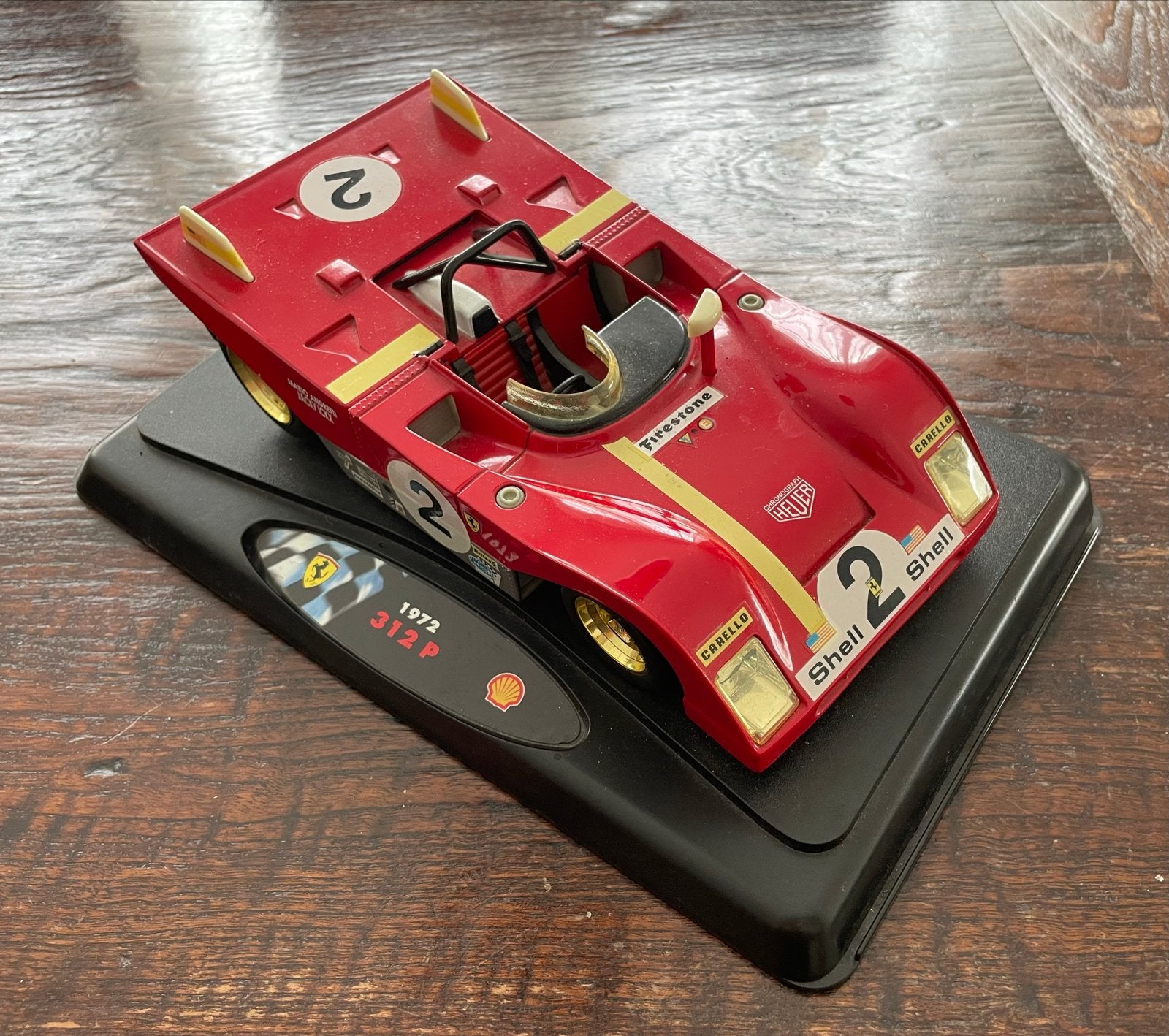 Ferrari 312 P, 1972 modelauto, Mario Andretti Jacky Ickx, Ophalen of Verzenden, Zo goed als nieuw, Auto's