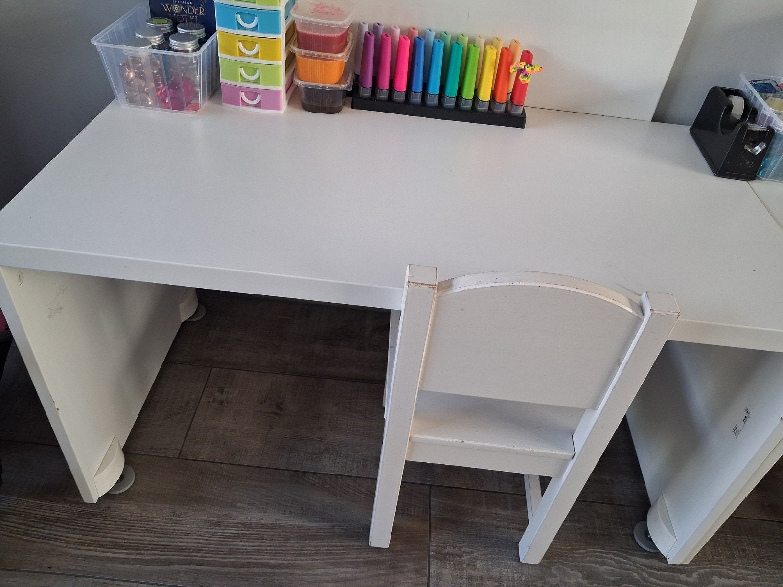 Leuke peuterset: Stuva bureau met stoeltje, Ophalen, Gebruikt, Tafel(s) en Stoel(en)